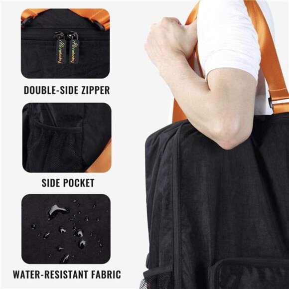 Stroller Travel Bag Lightweight Baby Stroller Carrier Universal Backpack Shoulde - Picture 5 of 7